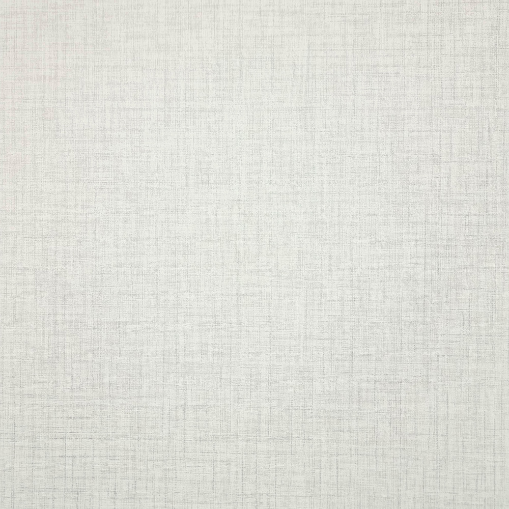 Crown Lynford Texture Fabric Effect White Wallpaper Image 1