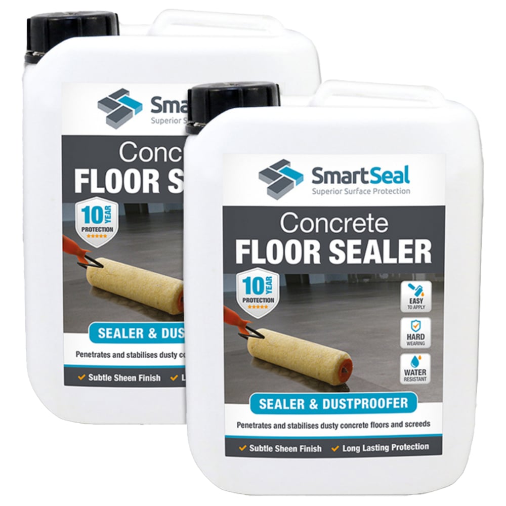 SmartSeal Concrete Floor Sealer 5L 2 Pack Image 1
