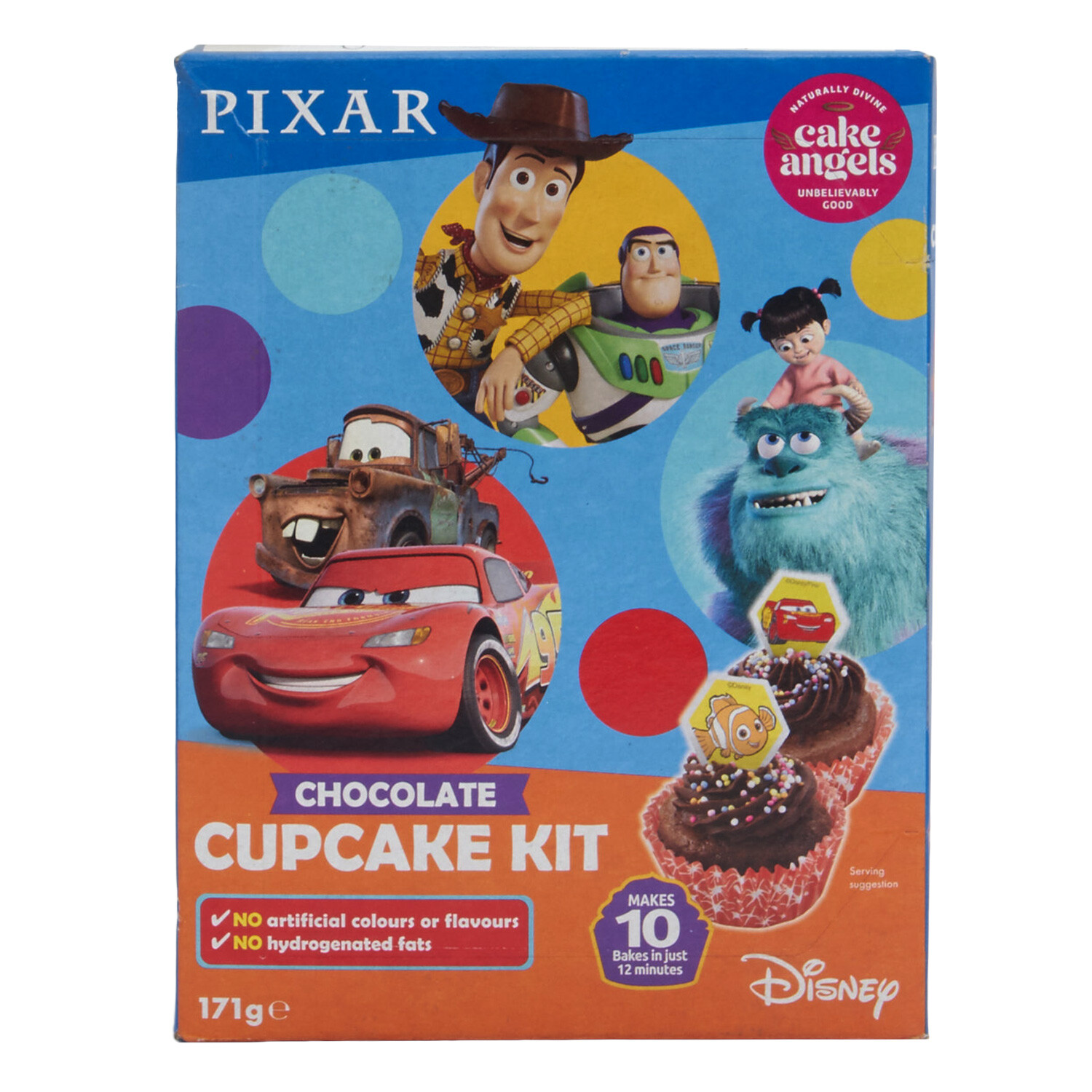 Disney Pixar Chocolate Cupcake Kit - Blue Image 1