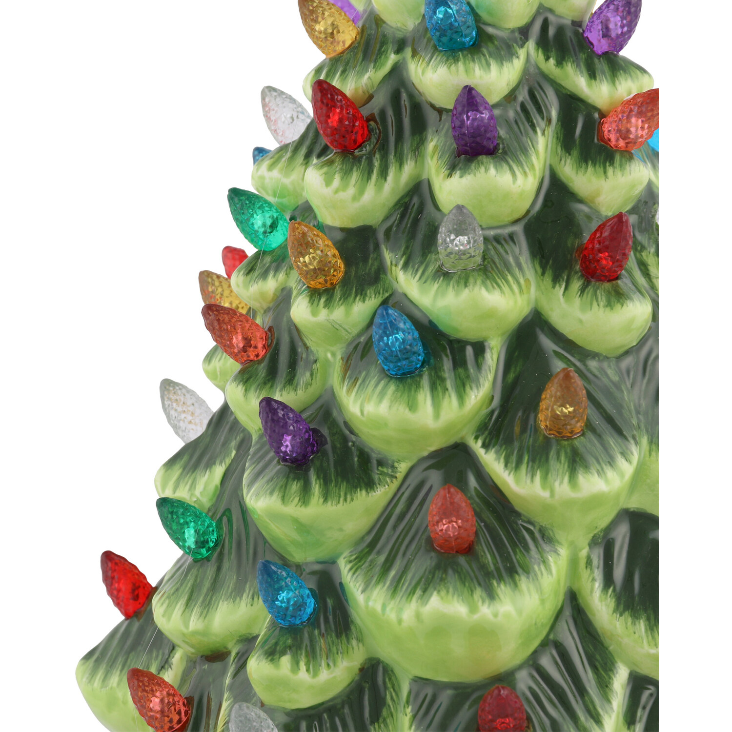 LED Christmas Tree Ornament - Green Image 4