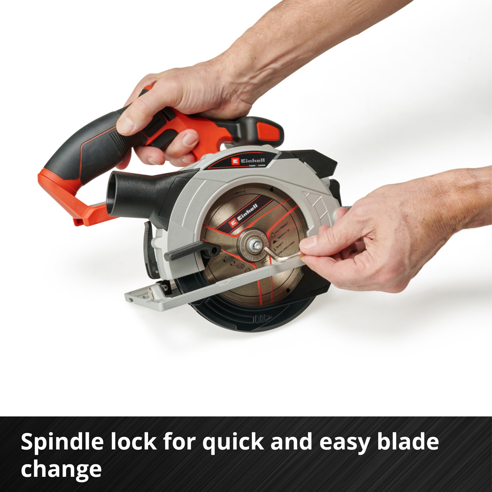 Einhell Power X-Change TE-CS 18/150 Li-Solo Cordless Circular Saw 150mm Image 8