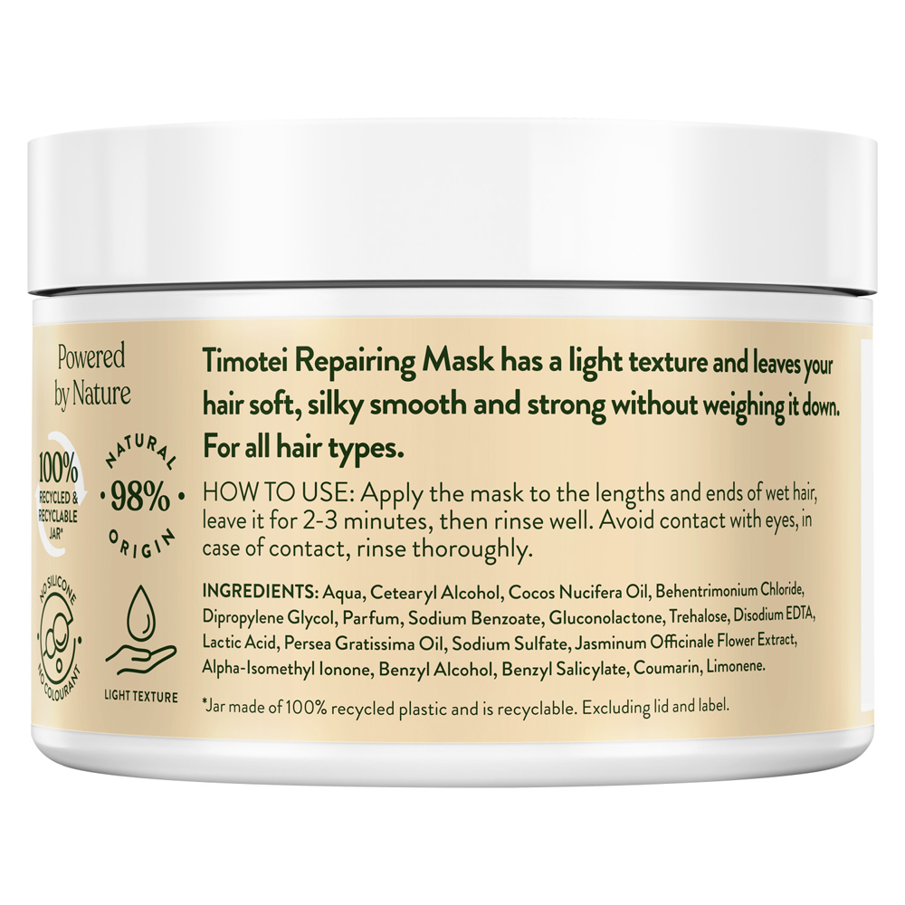 Timotei Hydrating and Repairing Mask Set 300ml 3 Pack Image 7
