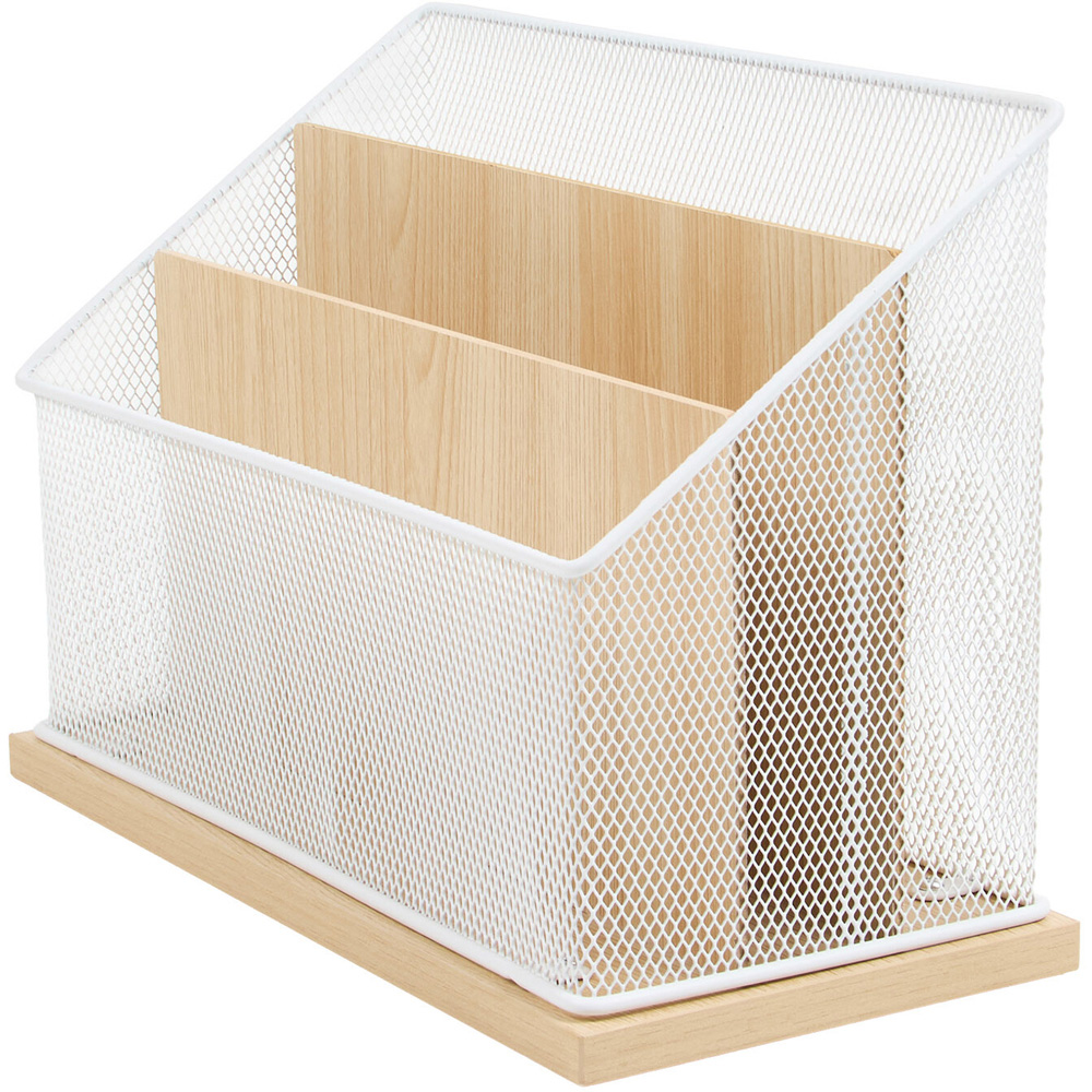 Wood Effect and White Mesh Letter Sorter Image 4
