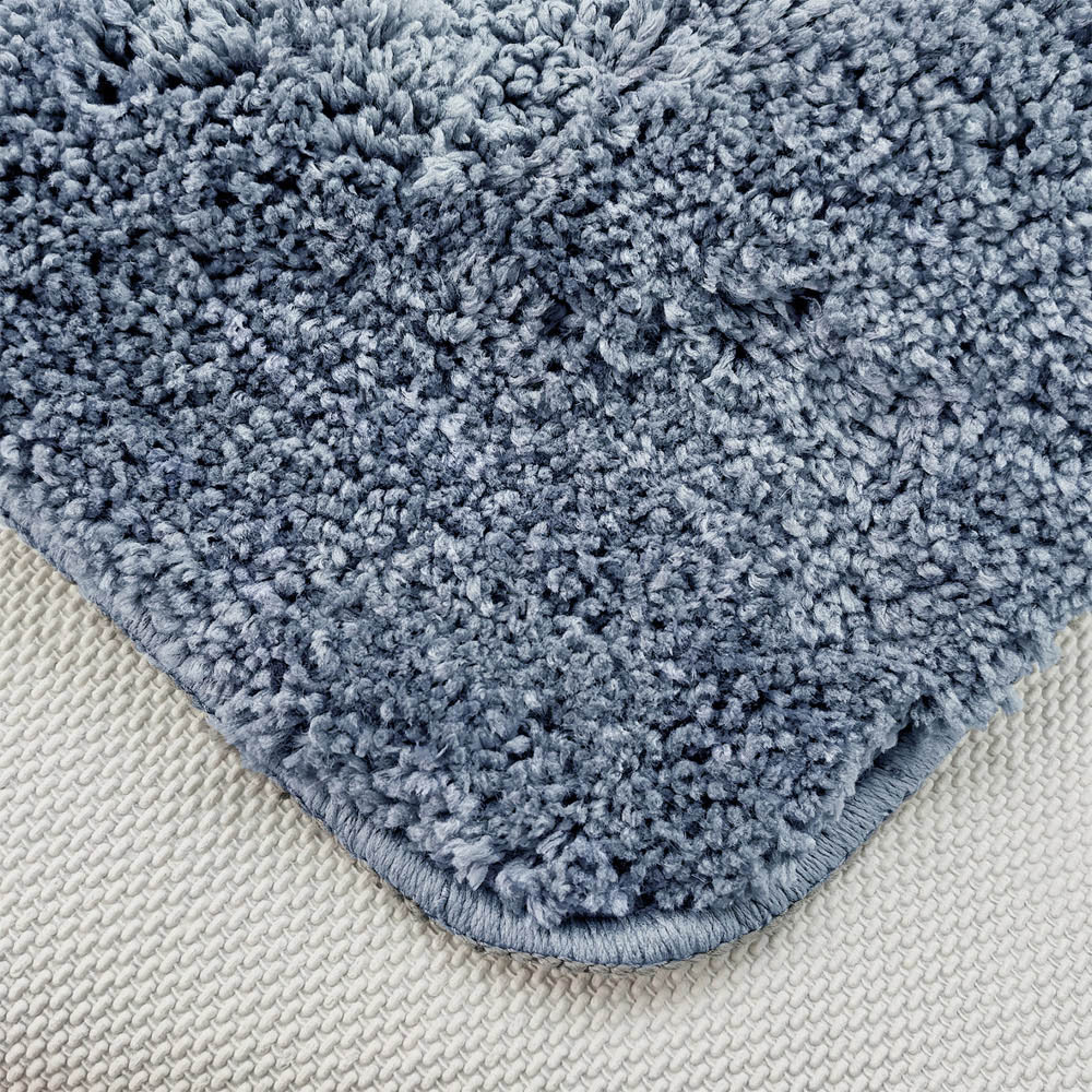 Velosso Lexington Blue Bath Mat Set Image 3