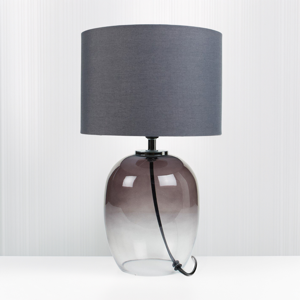 Sienna Ombre Table Lamp Grey Image 2