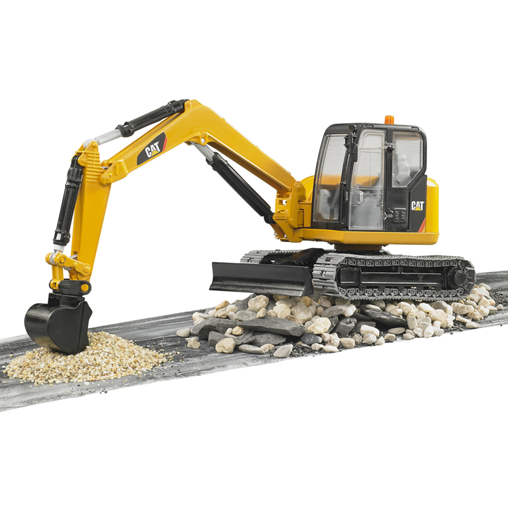 Bruder Kids Cat Mini Excavator Playset Model Image 6