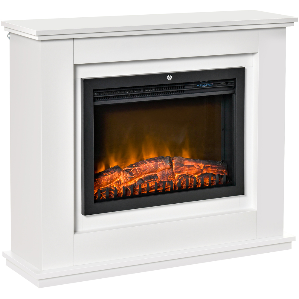 HOMCOM Electric Fireplace Suite with Remote Control 2000W Image 1