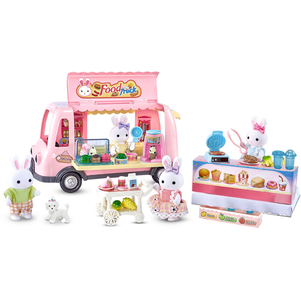Dreamy Bunnies Food Truck Playset Image 2