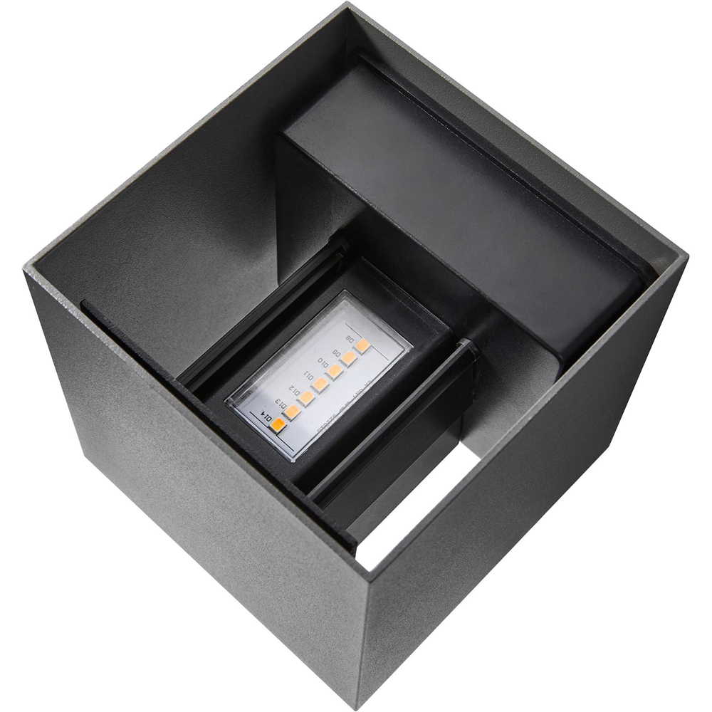 Nordlux Milda Kubi Anthracite Outdoor Wall Light Image 6