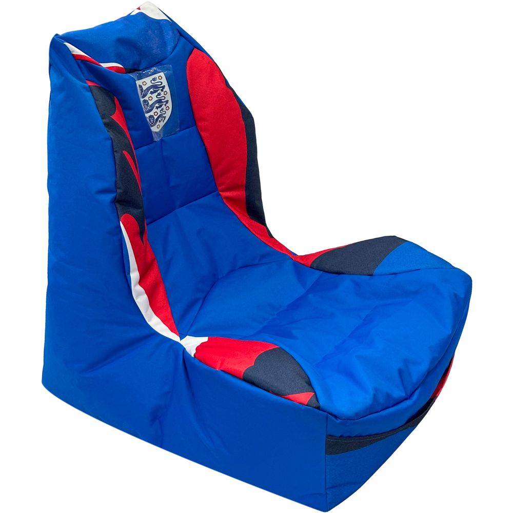 Kaikoo England FA Football Blue Printed Bucket Chair Image 2