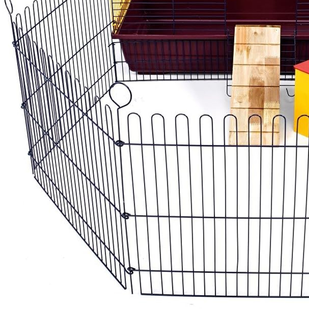 Little Friends Indoor Rabbit Cage with Run Image 2