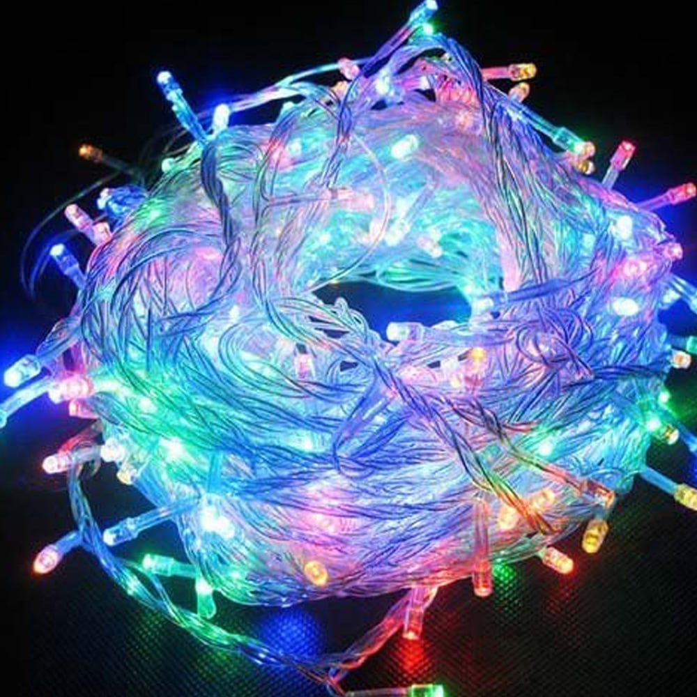 Best Artificial 400 Multicoloured LED Clear String Light Image 1