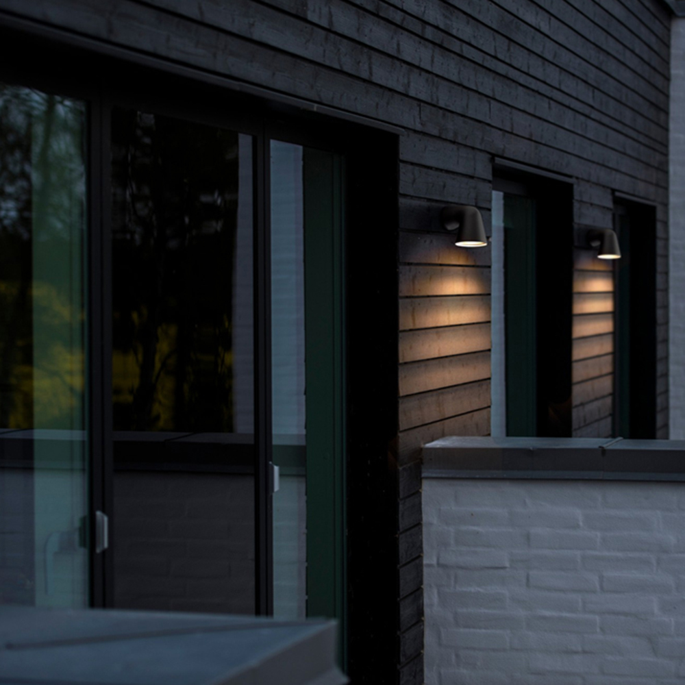 Nordlux Front Single Black Wall Light Image 3