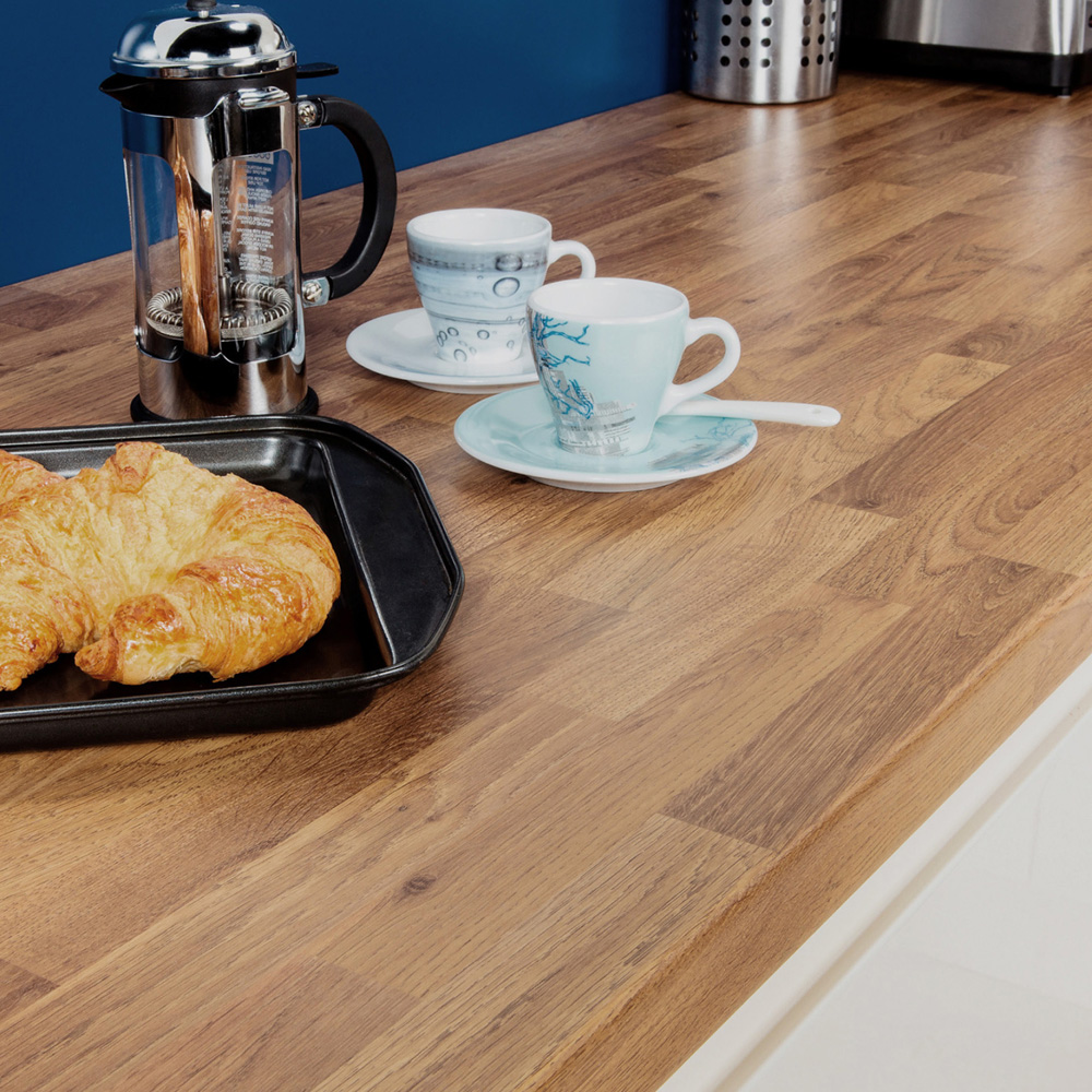 wilko Colmar Oak Laminate Upstand Image 2