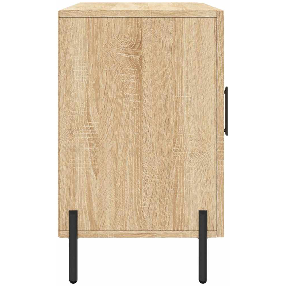 vidaXL 2 Door 2 Drawer Sonoma Oak Sideboard Image 7