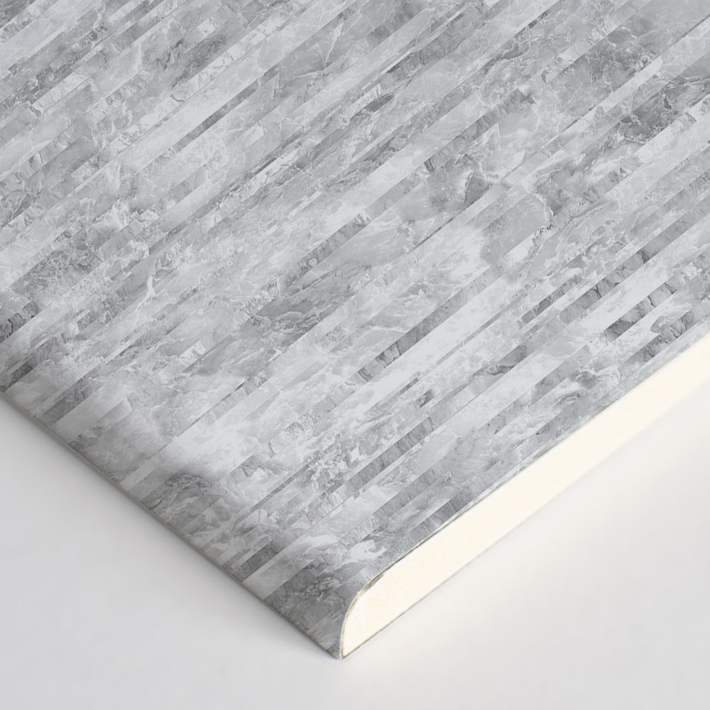 Wetwall Elite Nuvola Marble Post Formed Shower Panel 2420 x 1200mm Image 3