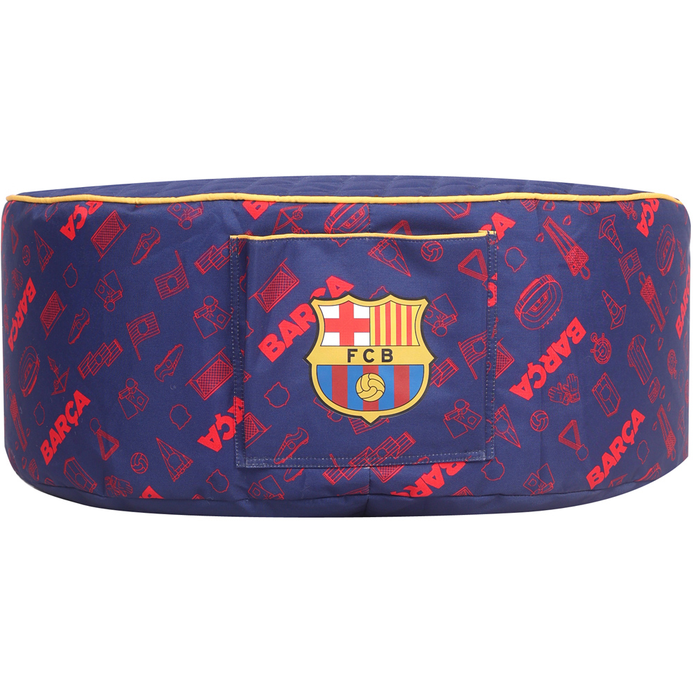 Kaikoo Barcelona Drum Quilt Top Pouffe Image 2