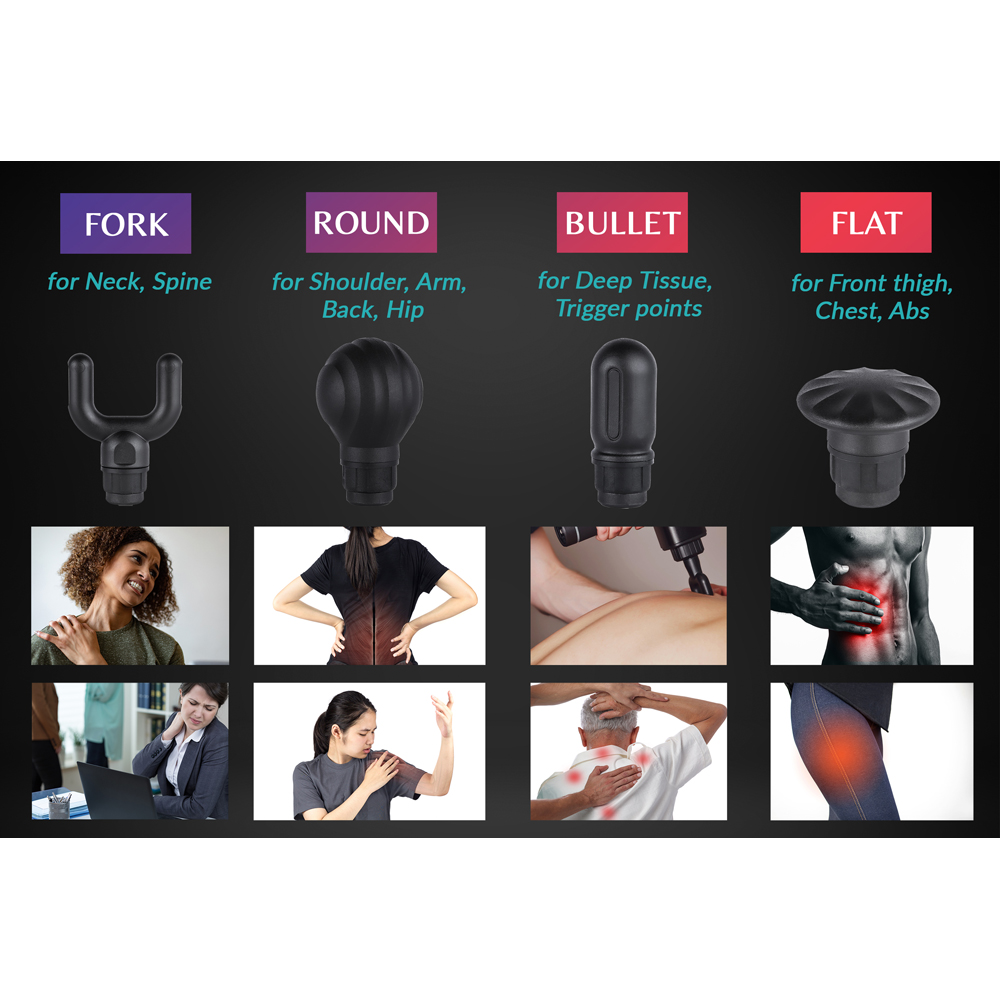 Innoteck Fitness Compact Premium Massage Gun Image 4