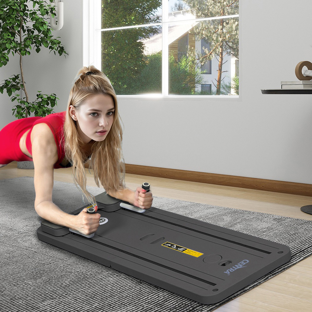 Spector Centra Grey Foldable Pilates Reformer Board Set Image 2