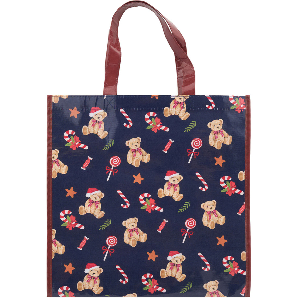 Christmas Teddy Shopper Bag Image 2