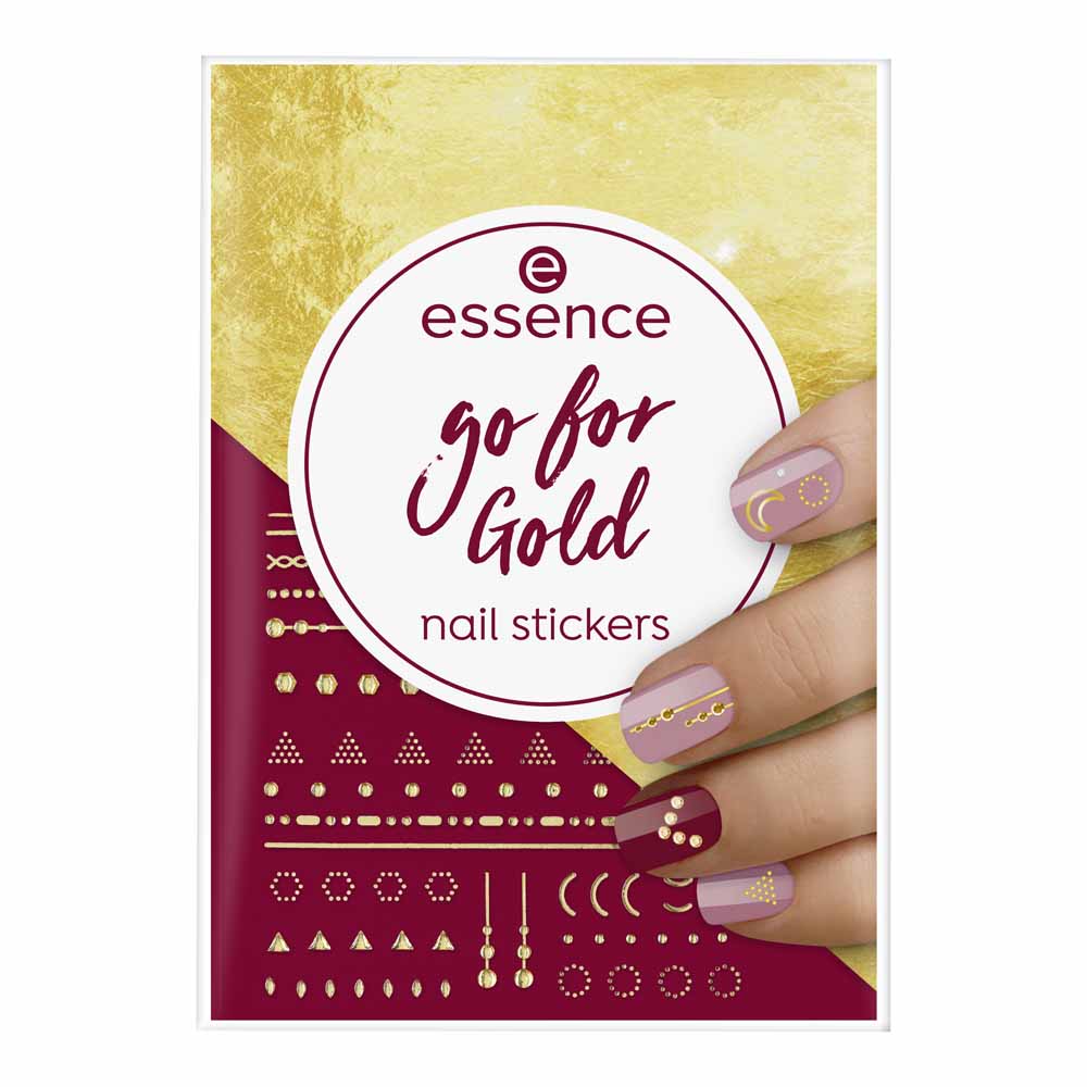 Essence Go for Gold Nail Stickers Image