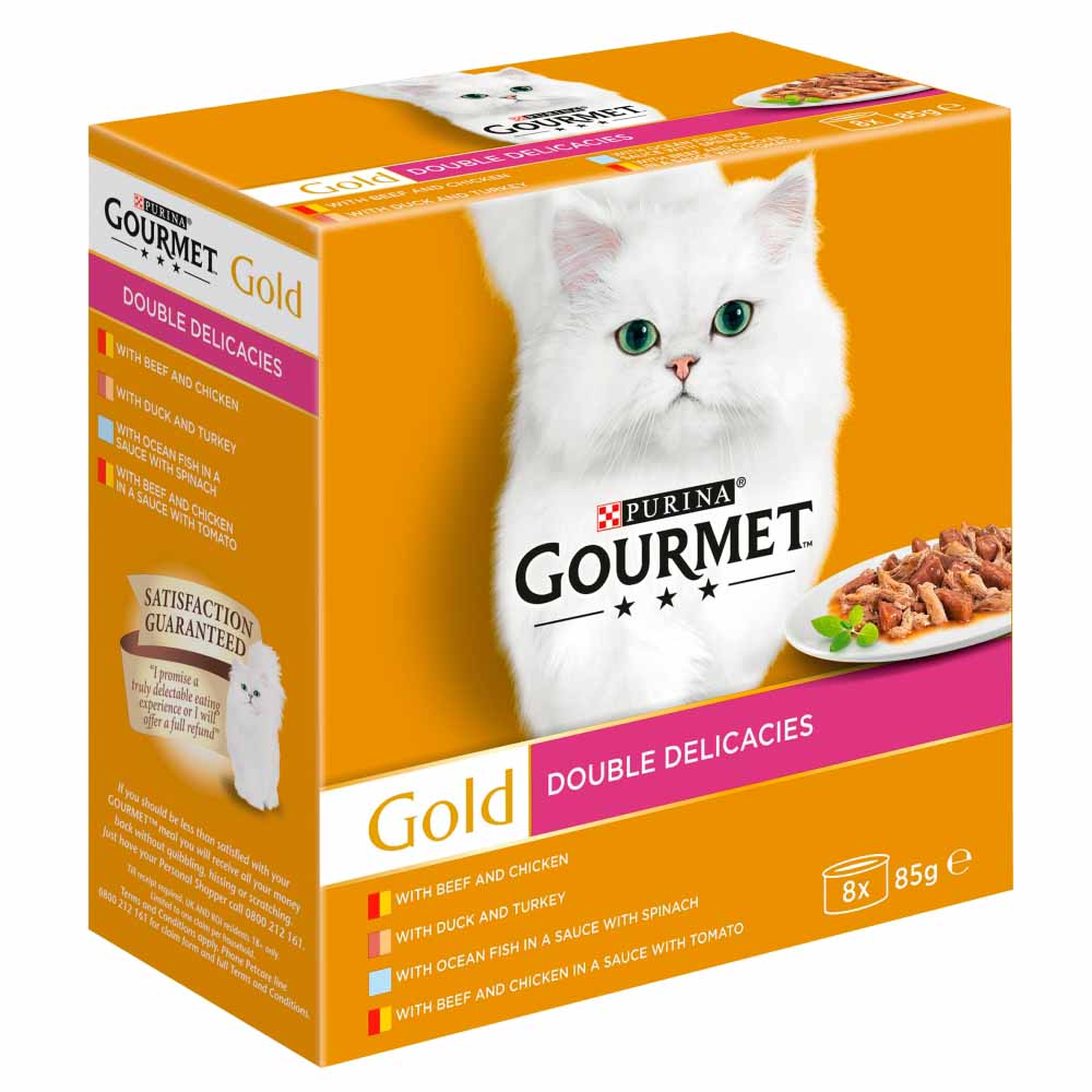 Gourmet Gold Double Delicacies 8 x 85g Image 2