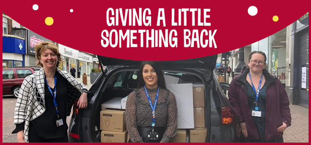 Give a little something back