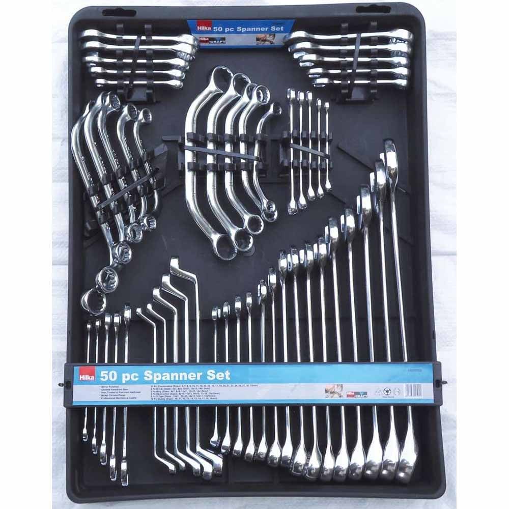 Hilka 50 piece Metric Spanner Set Image