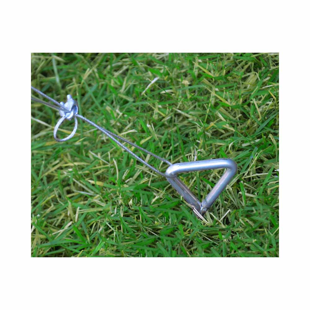 Palram Greenhouse Accessory Anchoring Kit Aluminium  - wilko