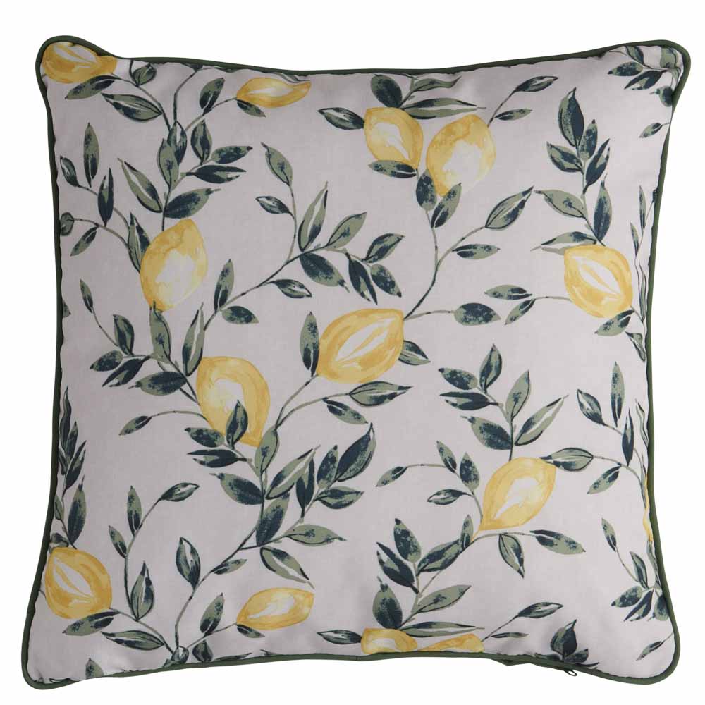 Wilko Discovery Scatter Cushion Lemon Image 1