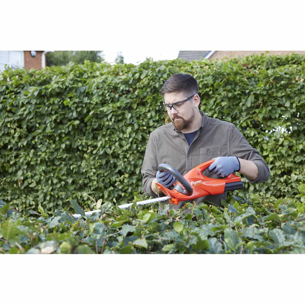 flymo cordless hedge trimmer