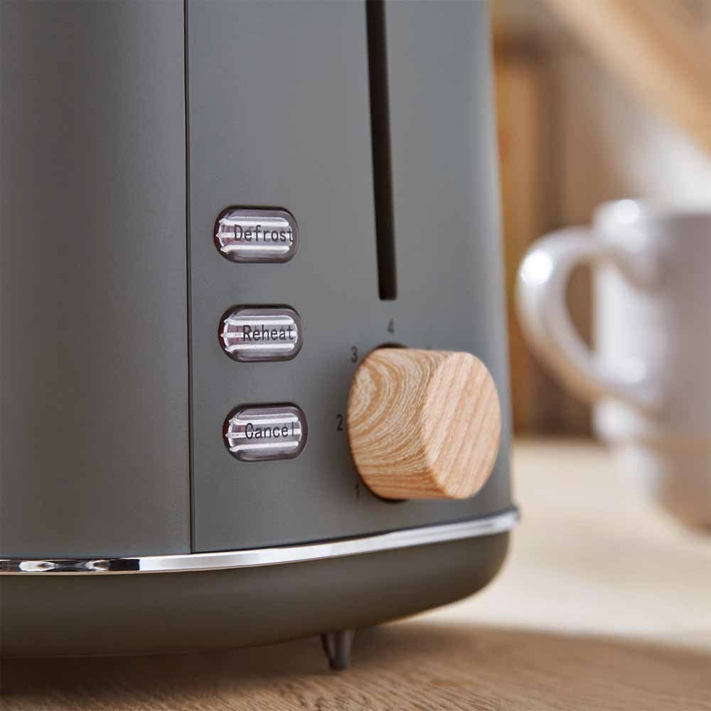 Tower T20027G Grey 2 Slice Scandi Toaster Image 6