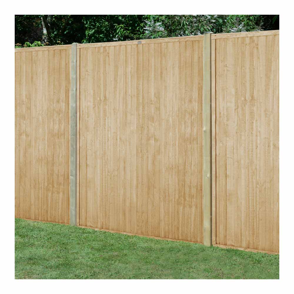 Close Board Fence Panels 6x6 Forest Garden Closeboard Pressure Treated Fence Panel 6 x 6ft | Wilko