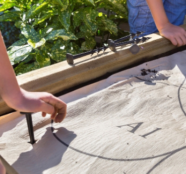 Garden on a roll step 3