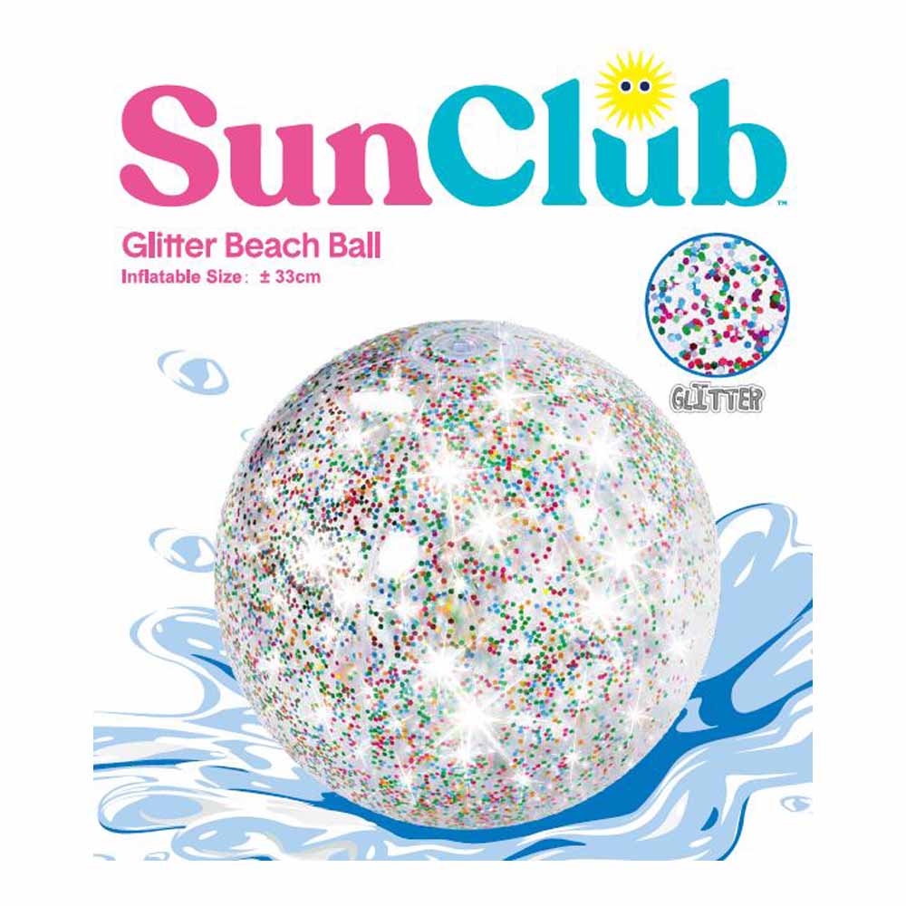 Sun Club Glitter Beachball Image