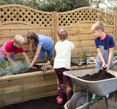 Garden on a roll step 5