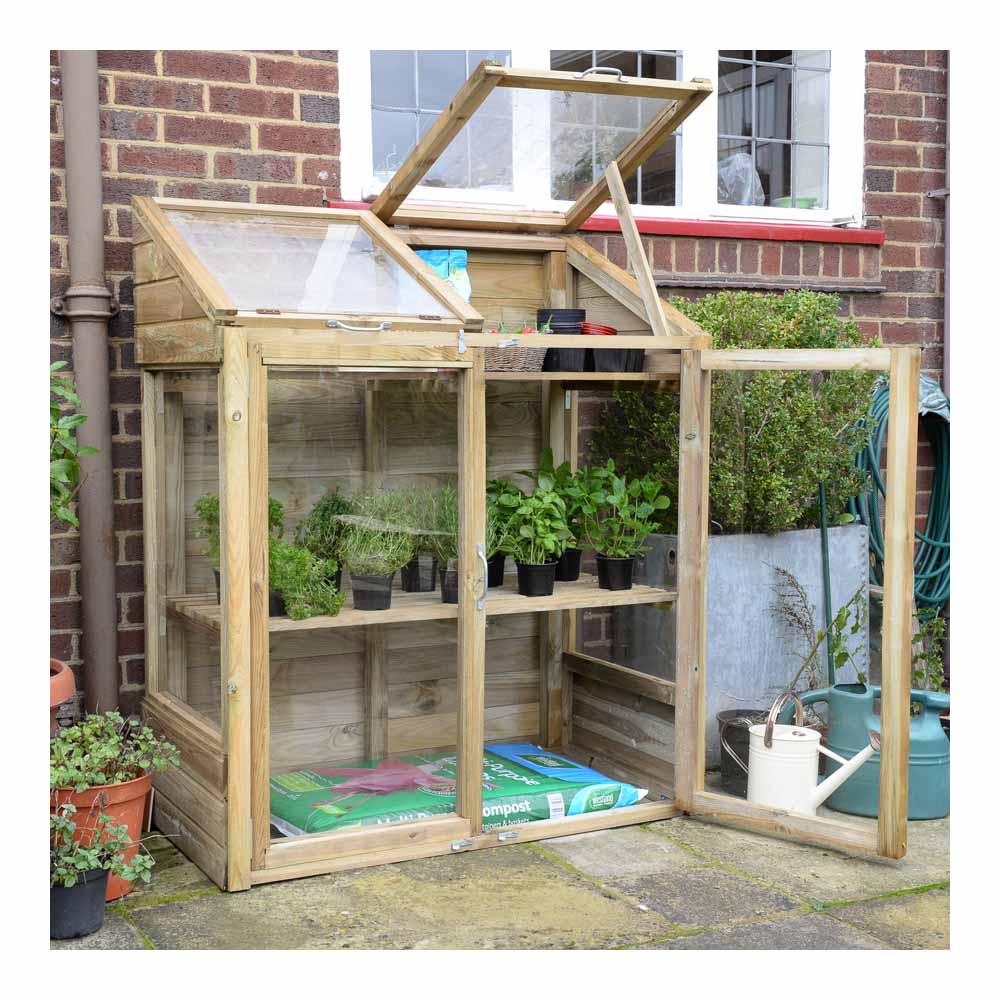 Forest Garden Mini Greenhouse Wilko