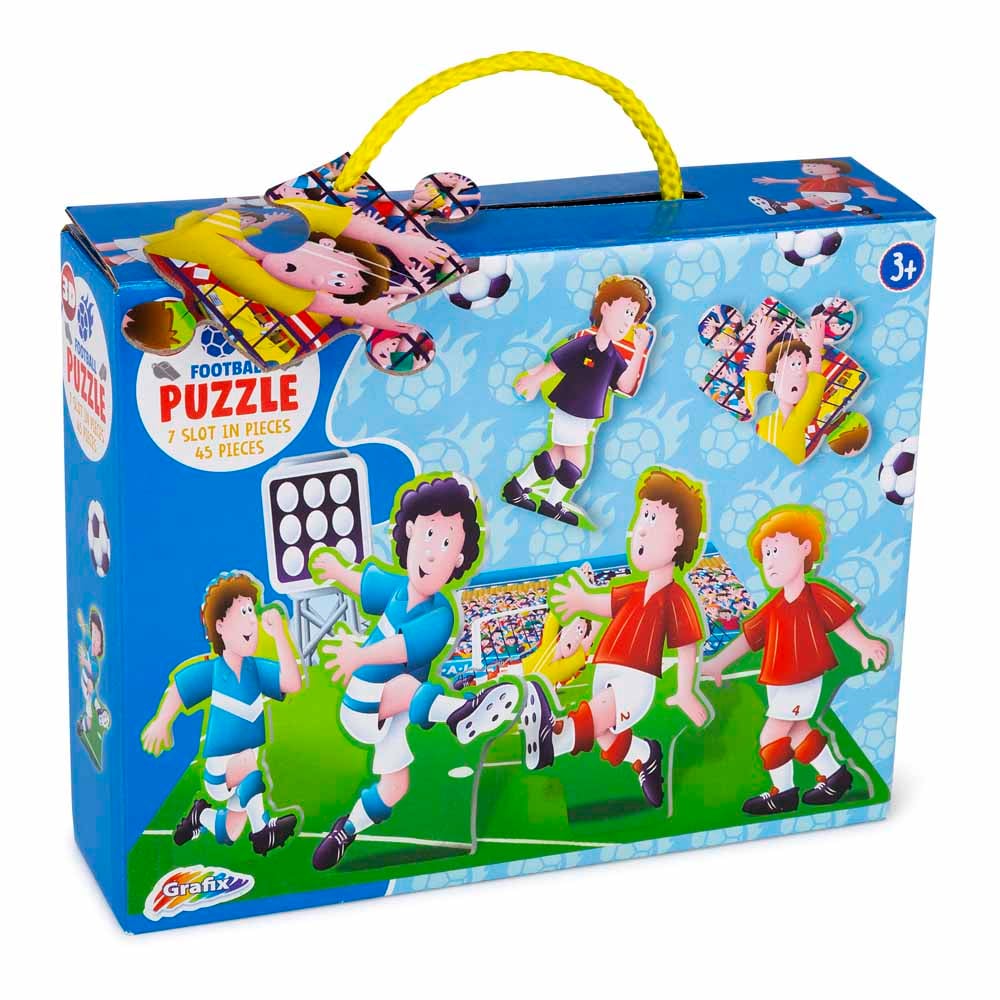 Grafix Small 3D Football Puzzle Image