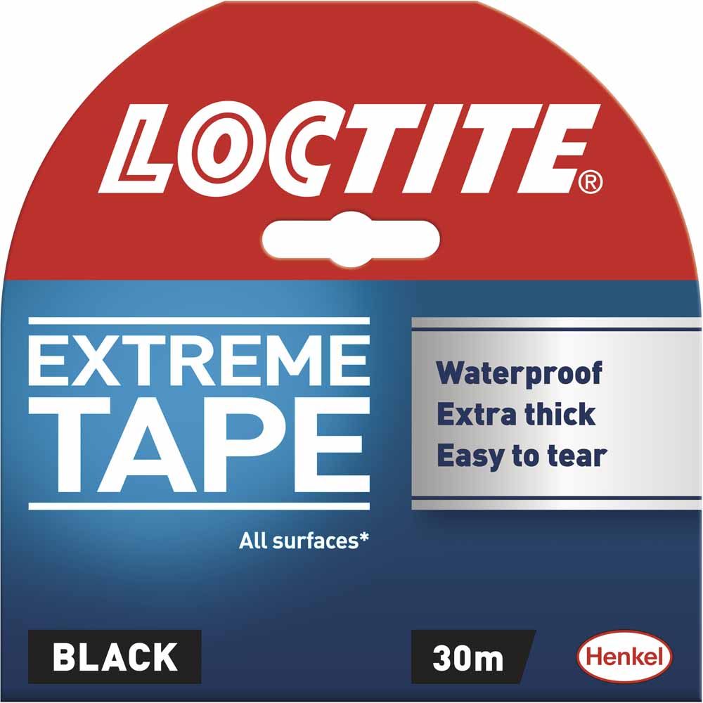 Loctite Tape Black 30m Image 2