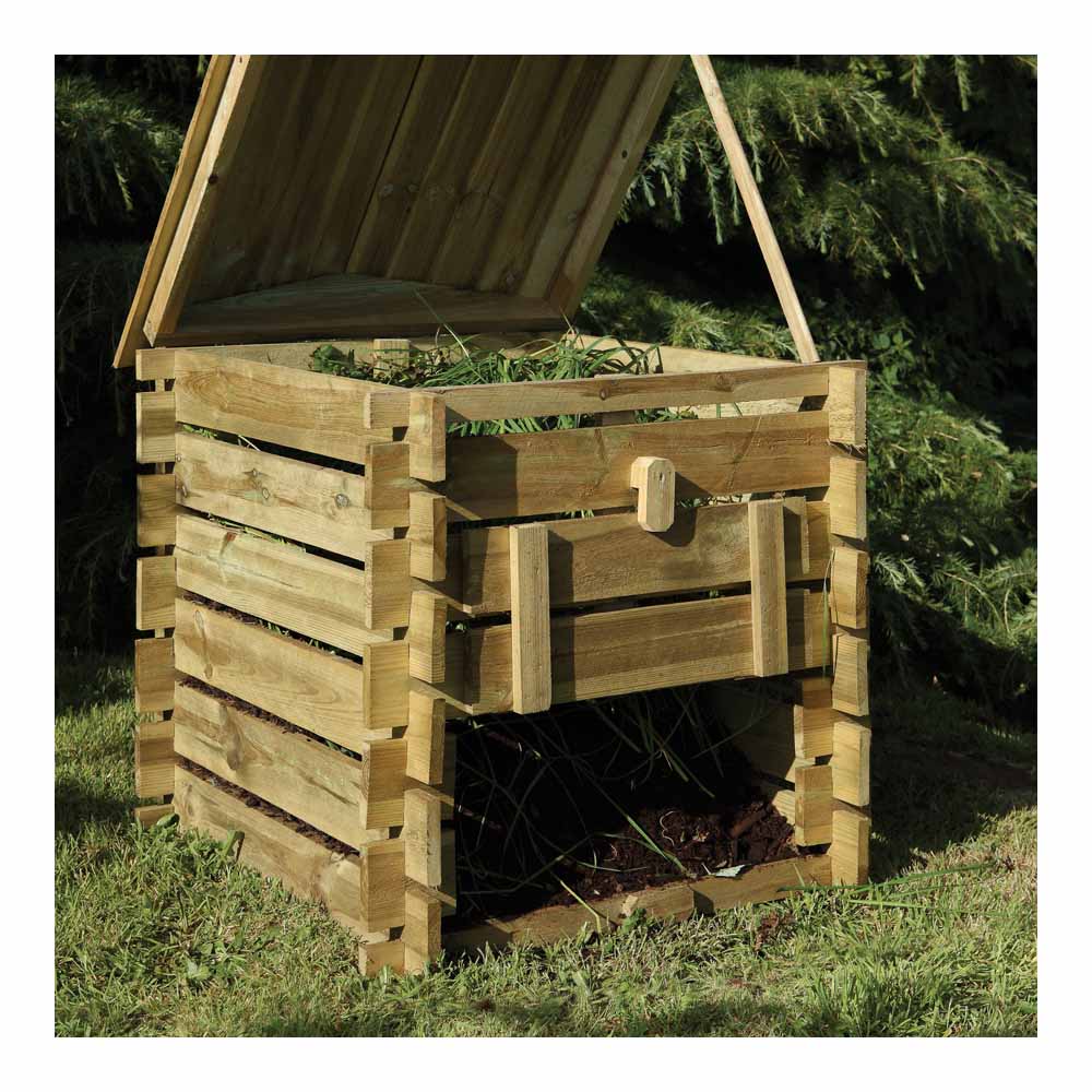 Forest Garden Beehive Compost Bin Mixed Softwood  - wilko