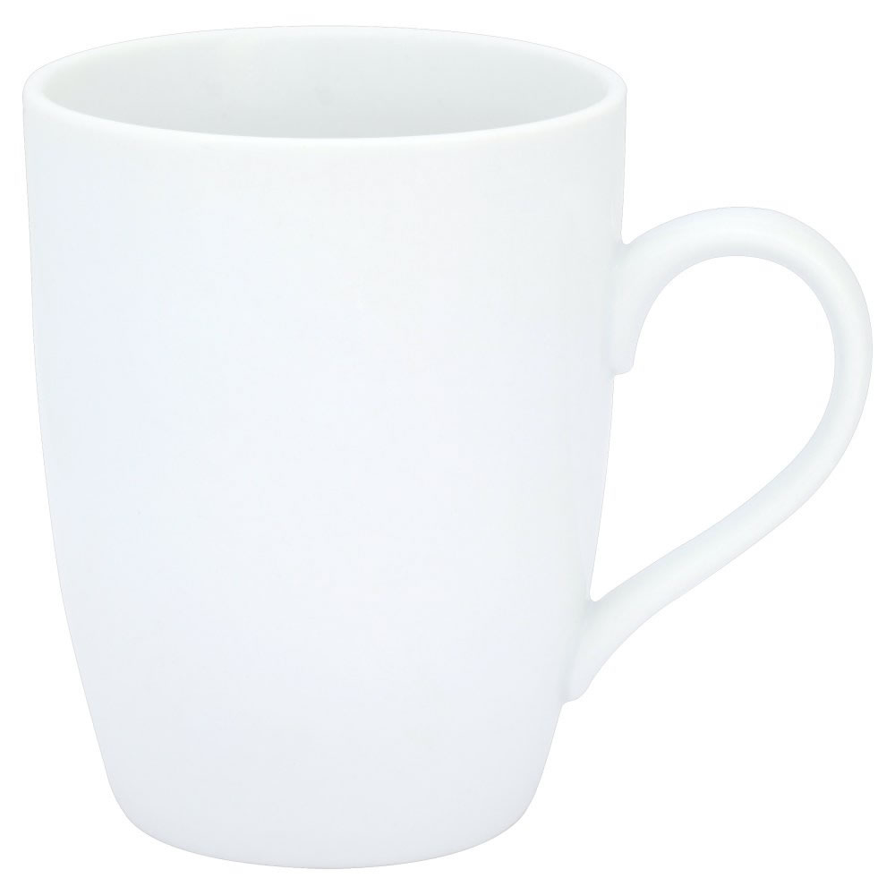 Wilko White Ceramic Mug 6 pack Wilko