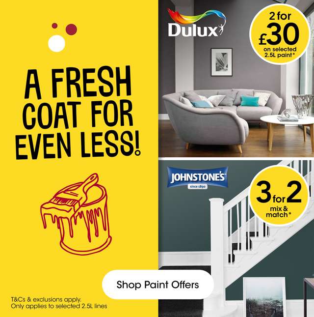 Dulux & Johnstone's Offers