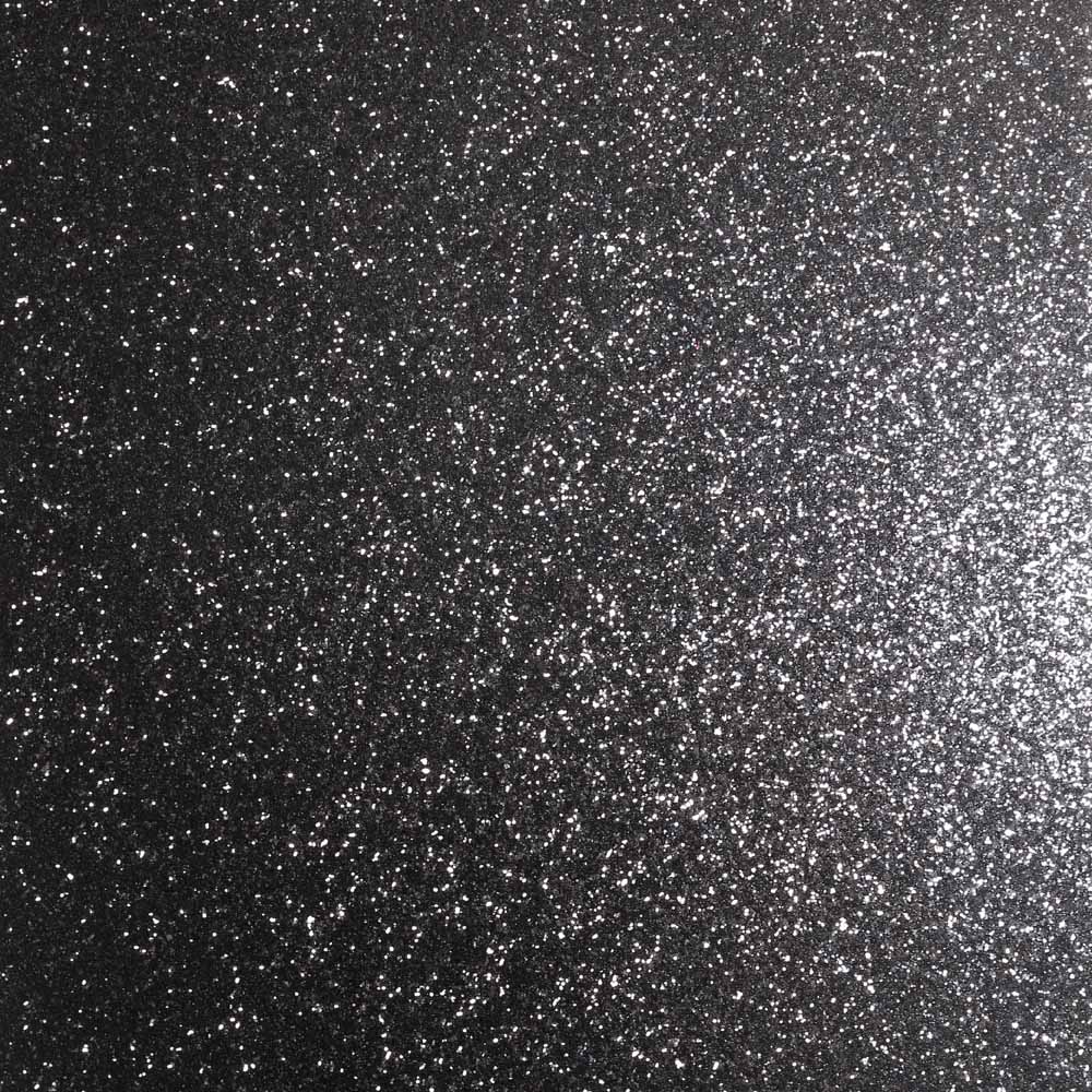 Arthouse Sequin Sparkle Black Wallpaper  - wilko