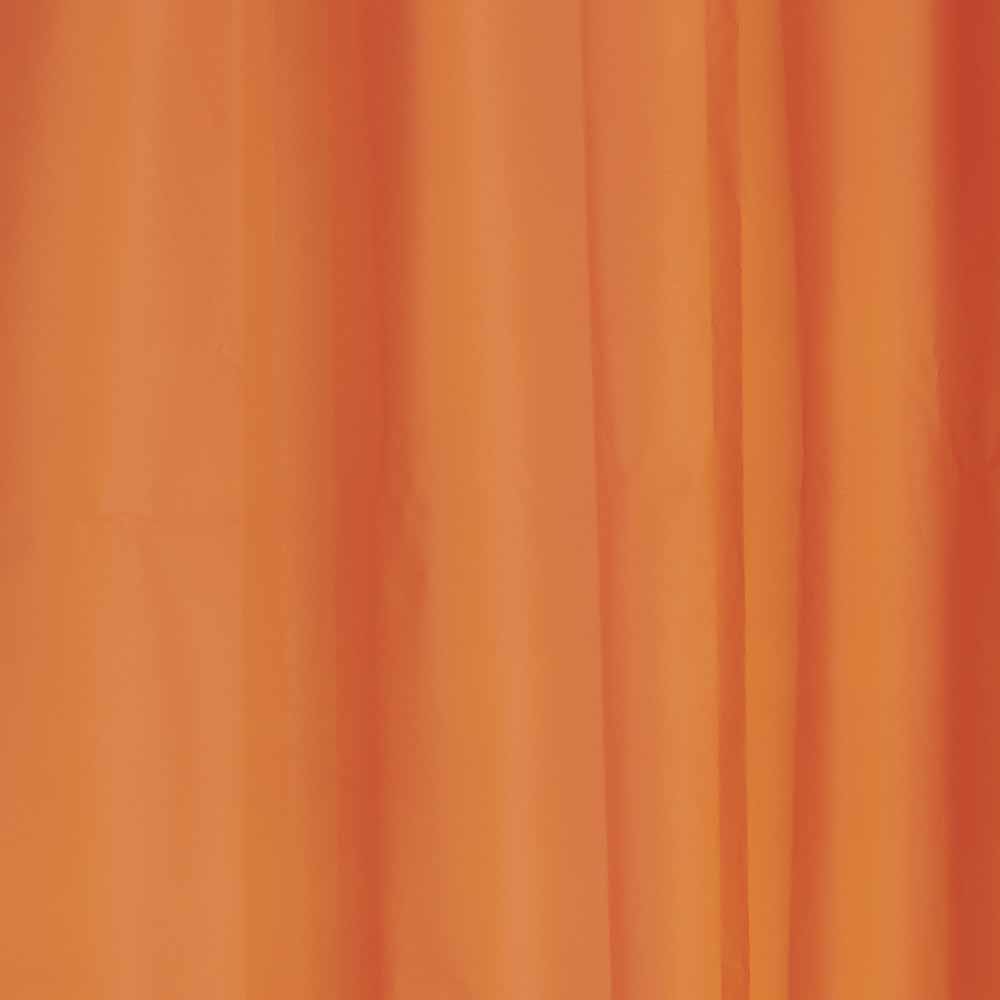 Wilko Orange Shower Curtain Image 2