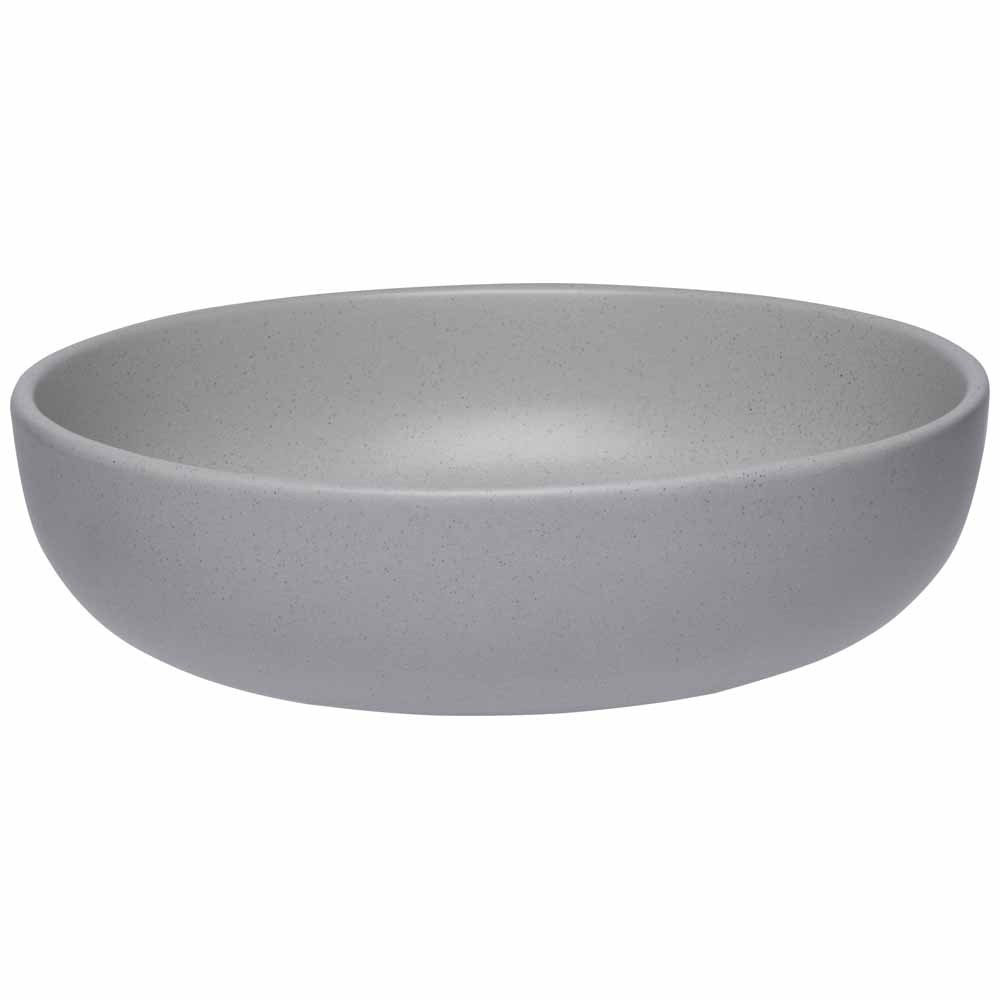 Wilko Grey Speckled Soup Bowl 4 pack Wilko
