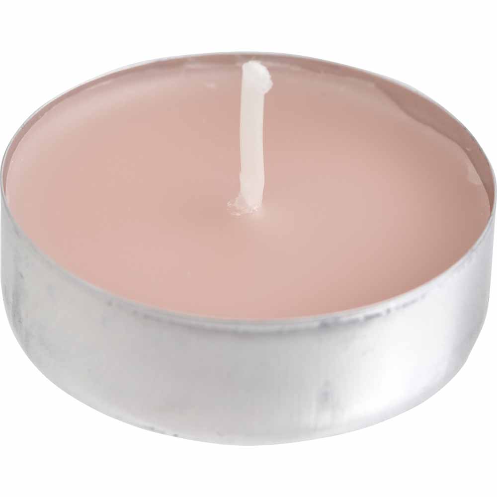 Wilko Scented Tealights Rose 30pk Wilko