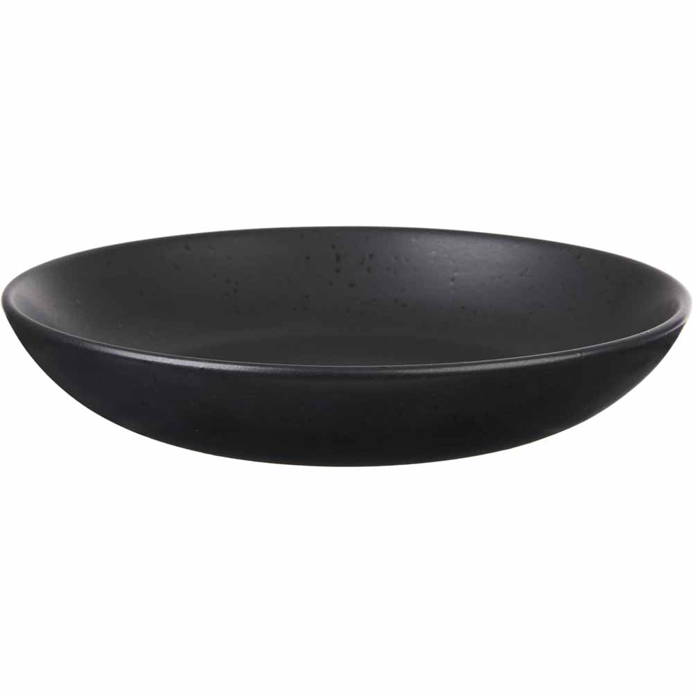 Wilko Fusion Black Pasta Bowl 6 pack Wilko