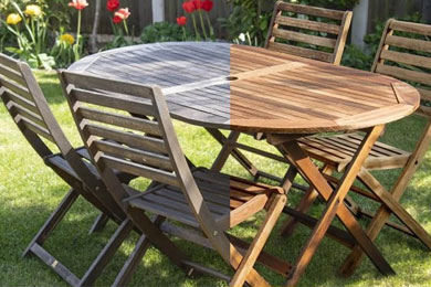 How to spruce up your garden furniture
