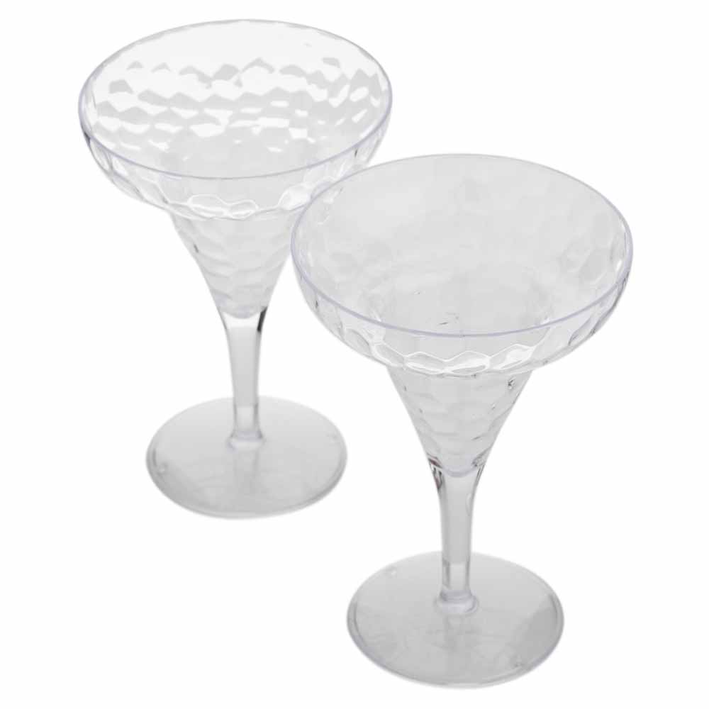 Wilko Fruits Cocktail Glass 2 pack Image 2