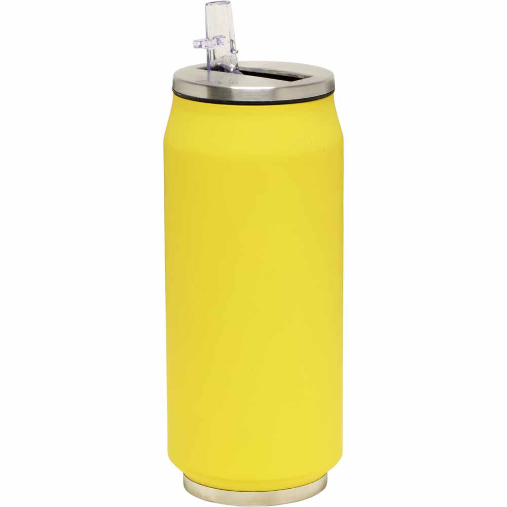Wilko Yellow Double Wall Tumbler Wilko
